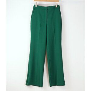 Pearl by Lela Rose Stretch Crepe Contrast Detail Trouser Pants - Size 6